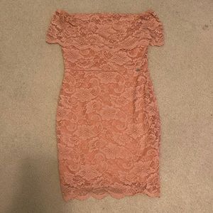 off the shoulder dress